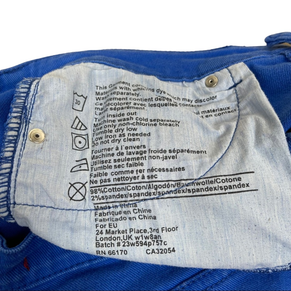BDG Urban‎ Outfitters Shorties Blue Denim Shorts Size 4 - Picture 3 of 7